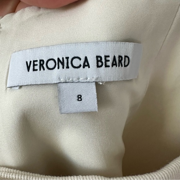 Veronica Beard Liana Button-Up Vest in Ecru SZ US 8 - Picture 5 of 7